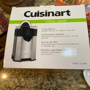Cuisinart Silver Citrus Juicer